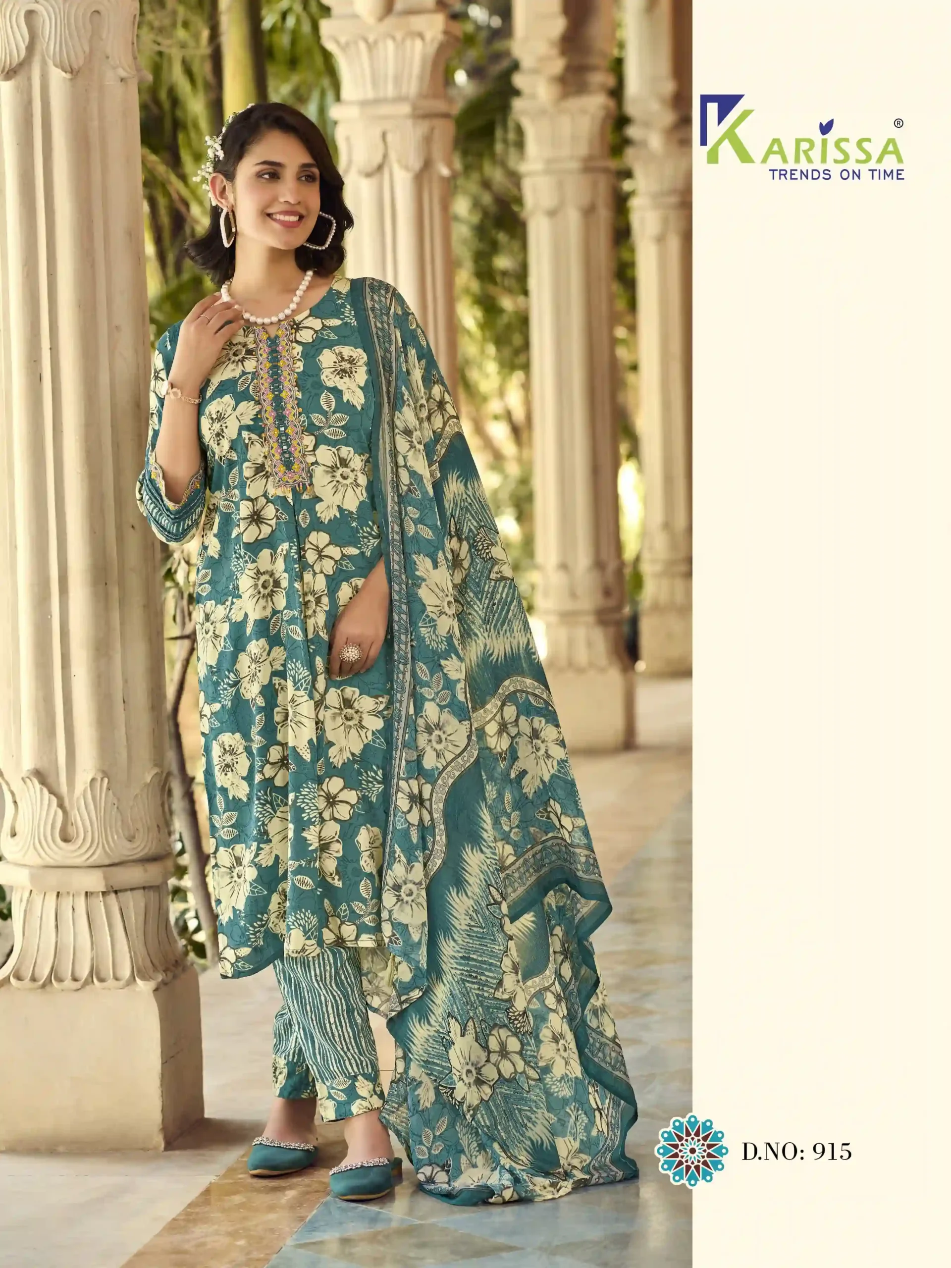 Karissa Haseena Vol 2 Rayon Print Wholesale Readymade Salwar Suit Catalog — Wholesale Salwar Suits, Karissa wholesale from Surat - Gallery Image 2